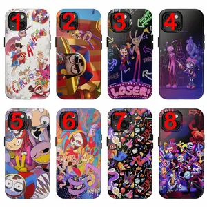 The Amazing Digital Circus Phone Case, Animated Series Fan Gift, Indie Animation Lover Accessory, Cool Collectible Merch, Protective Phone Case For iPhone Samsung