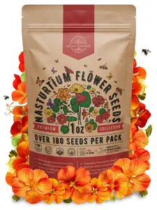 Nasturtium Seeds Pack 1 oz