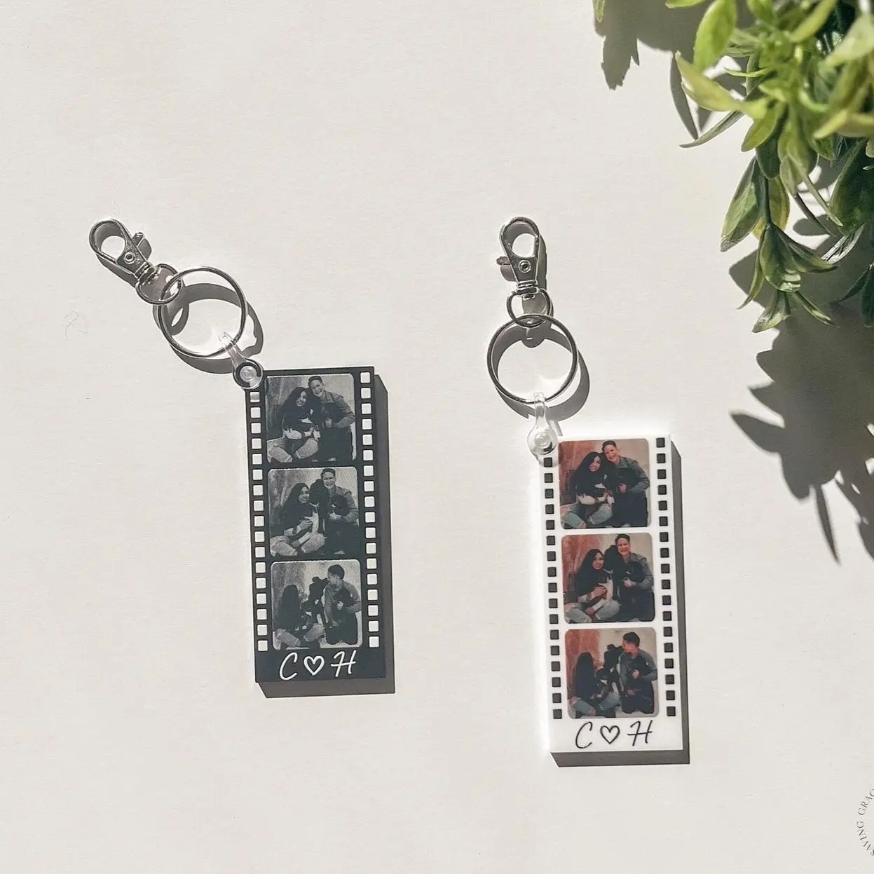 Custom Photo Strip Keychain | Valentine's Day Gift For Him | Valentine's Day Gift For Her | Couple Gift | Boyfriend Gift | Girlfriend Gift