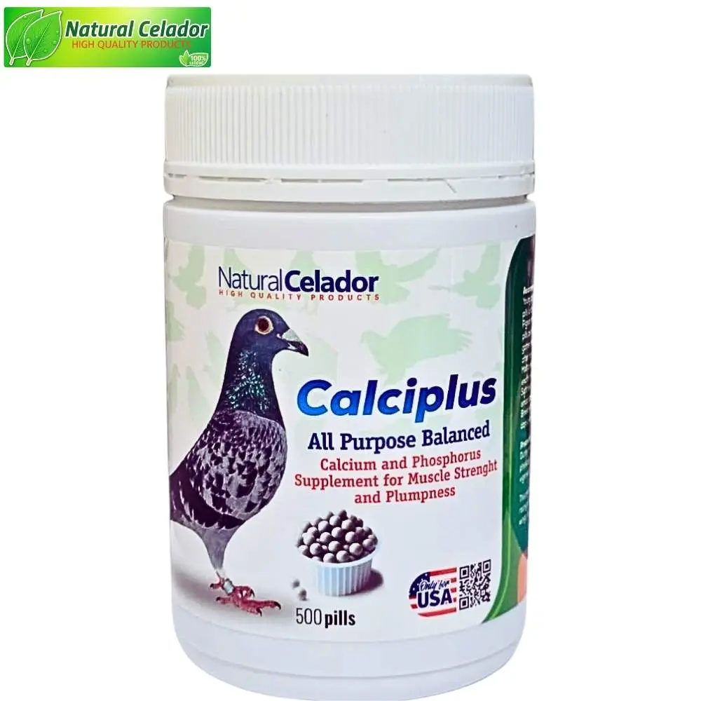Natural Celador Calciplus 500 pills suplemento vitaminas