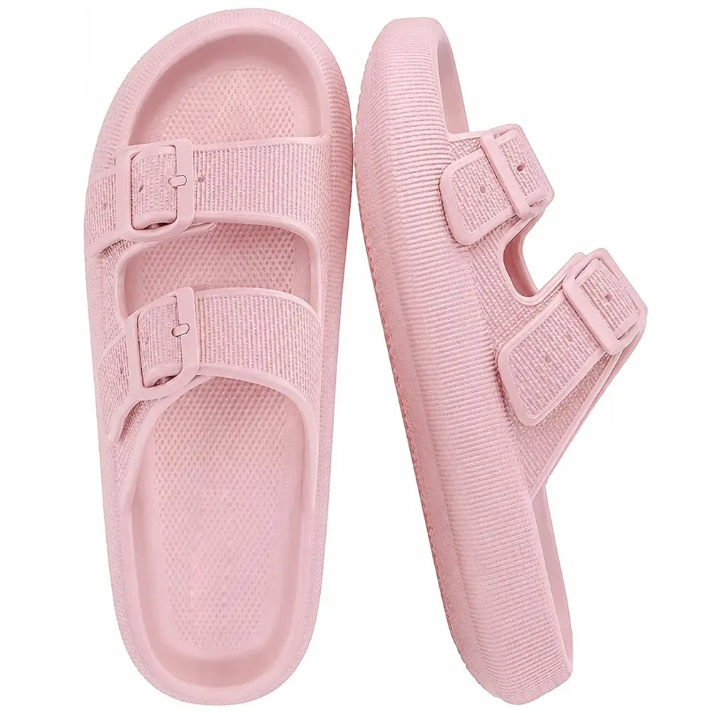 Unisex Cloud Slides - EVA Foam Quick-Drying Slippers, Non-Slip Sliders Shoes with Soft Thick Sole, All-Season Casual Wear Indoor-Outdoor Shower Sports Footwear