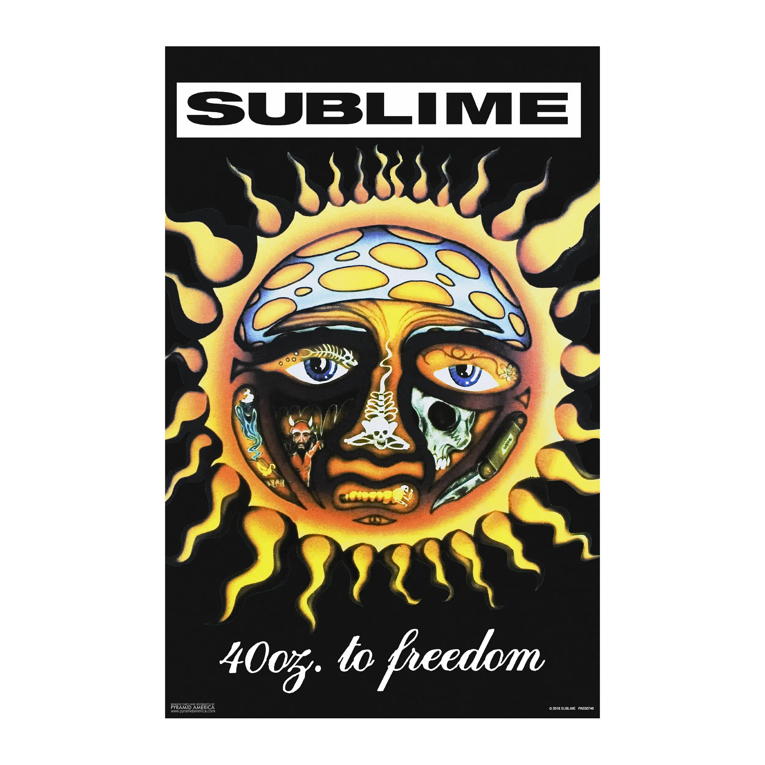 Sublime - 40 Oz. To Freedom - 11x17 Poster