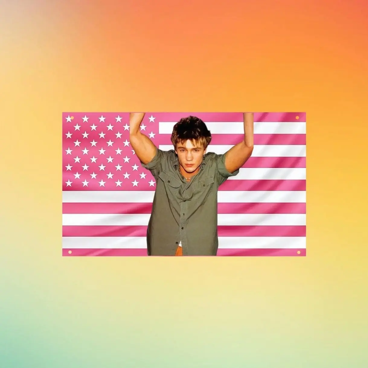 Chad Michael Murray as Lucas Scott Wall Tapestry, One Tree Hill TV Series Fan Flag, Bedroom Room Decor