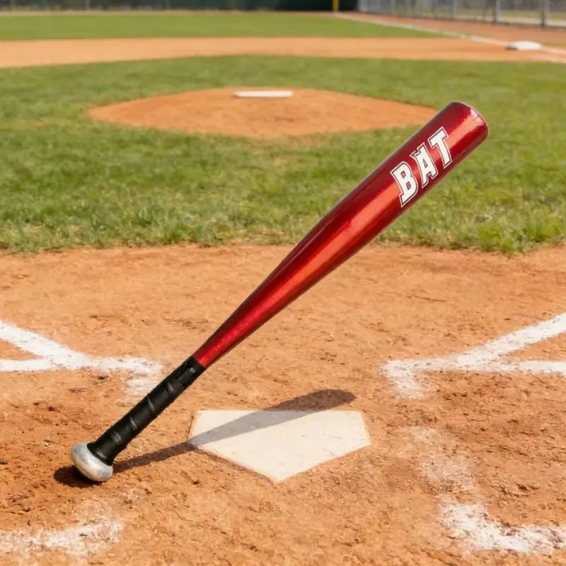 Unisex 20 in Aluminum Alloy Thick Baseball/Softball Bat & Glove Set with Ball, 4-Color Sports Gear for Outdoor Play, Home Self-Defense, Fits Hands