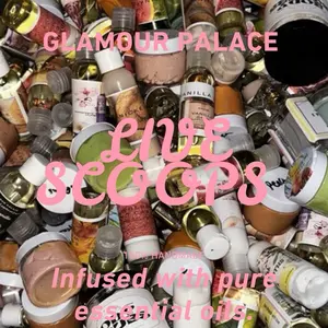 Scoops body oil and butters