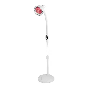 CNCEST 275W Therapeutic Infrared Light Therapy Lamp with Far IR Bulb - Adjustable Heat, 360° Flexible Neck, Healthcare Device for Pain Relief, Muscle Recovery at Home