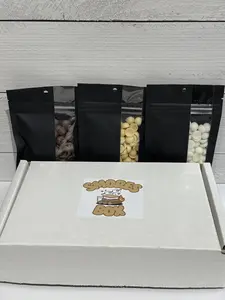 Aroma Dots S'mores Box - 3 Highly Scented 2oz Wax Melt Pouches | Chocolate, Marshmallow & Graham Cracker | Campfire Dessert Collection (6oz Total)