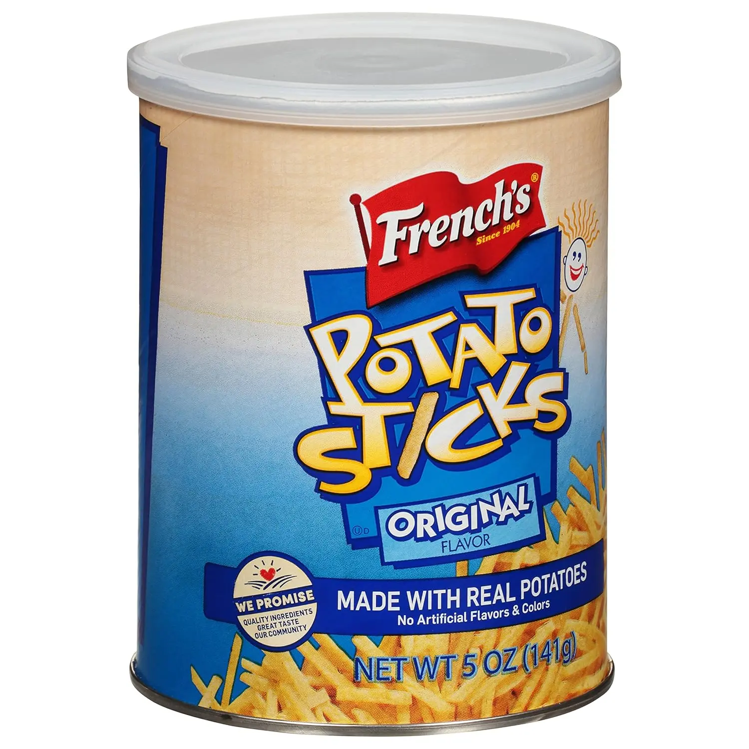 Original Potato Sticks – Crispy Shoestring Potato Snacks, Classic Salted Crunchy Chips, On-the-Go Snack, 5 oz