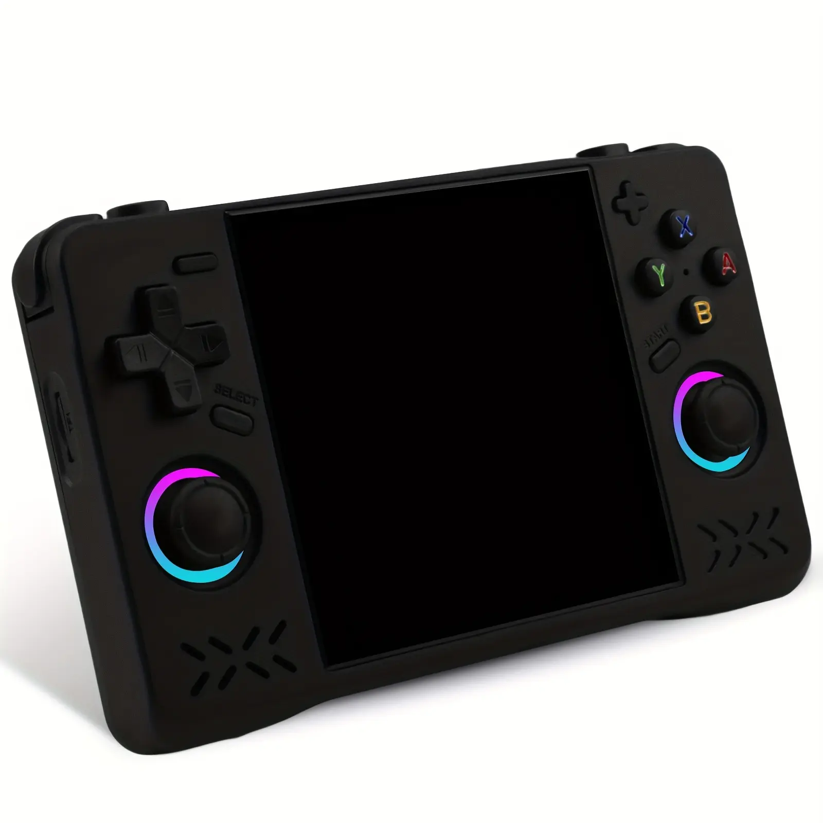 Upgraded XF40H Handheld Game Console 4.0 Inch 4K HD IPS Screen Retro Gaming Device with 128GB Storage Open Source Linux System Multiple Emulators Portable Pocket-Sized Console for Gamers