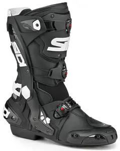 Sidi Rex Air Road Race Boots - Black/White