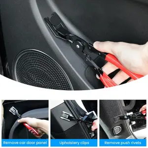 Clip Removal Plier,Damage to Trim and,EasilyRemoves Trim and Upholstery Clips and FastenersPrevents,Panel Clip Pliers. Tool Hardware