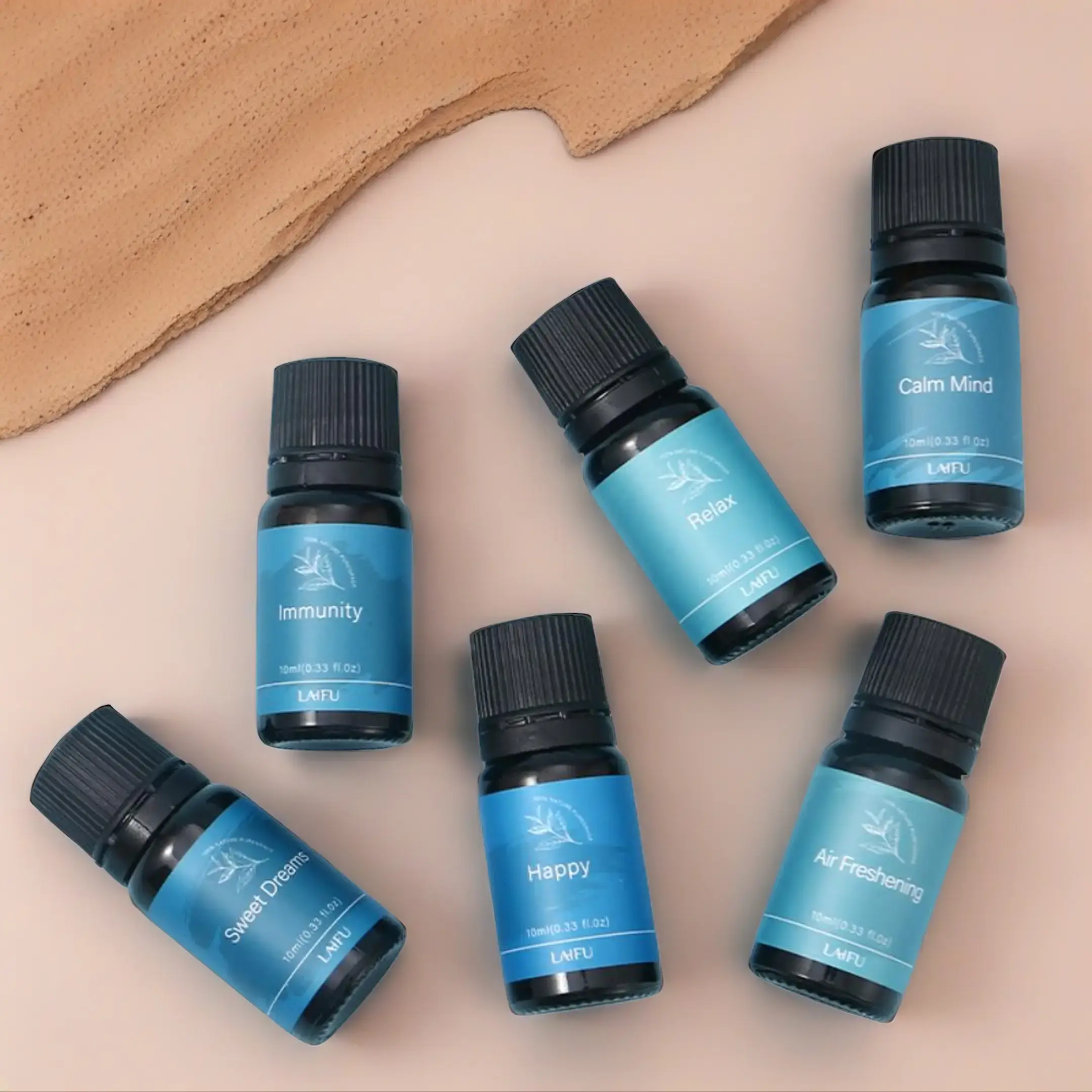 Water-Soluble Aromatherapy Essential Oil Set - Aromatherapy Scented Oils, Water-Soluble for Easy Blending for Humidifiers, Diffusers, Candle Making, Home Use
