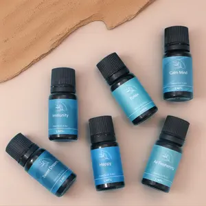 Water-Soluble Aromatherapy Essential Oil Set for Humidifiers, Diffusers, Candle & Soap Making, Home, Hotel, Restaurant