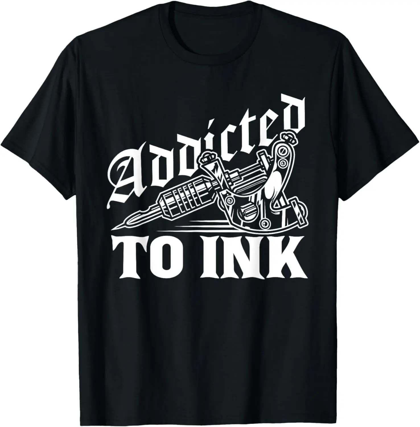 Men's Natural Cotton Shortsleeve Round Neck Soft Top - Menswear Casual Streetwear for Tattoo Lovers, Sports Ready