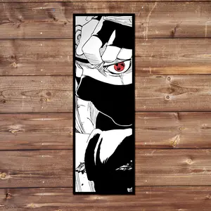 Kakashi Vinyl Sticker Pack - Handmade JDM Slapper Sticker for Waterproof Window, Laptop, Kindle, and Water Bottle