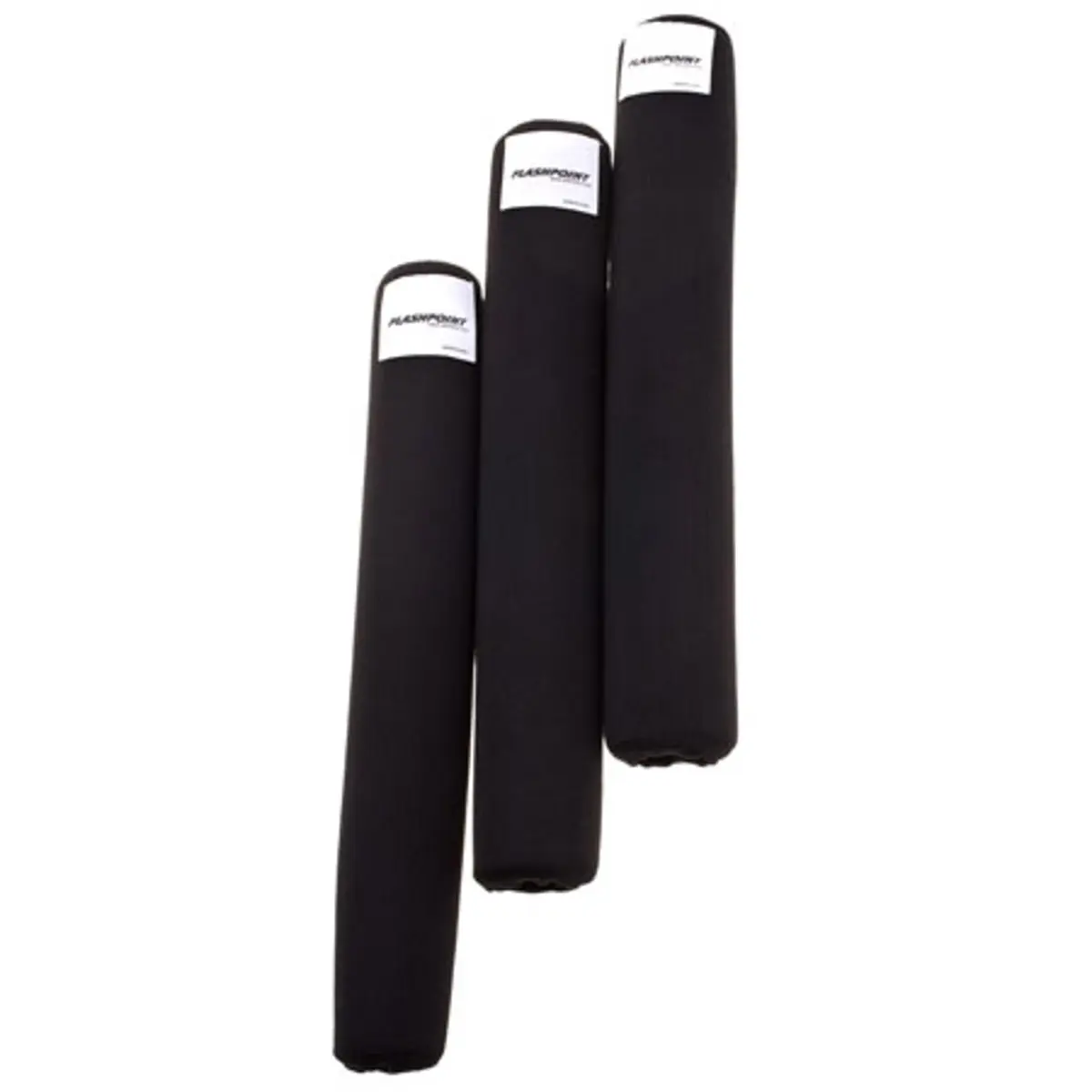 Durable Flashpoint Foam Wraps for 1" Metal Tripod Legs - 3 Pieces, Camera Equipment Grip & Protection Accessories for Photographers, Three Pieces