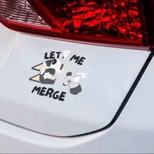 Let Me Merge Car Sticker