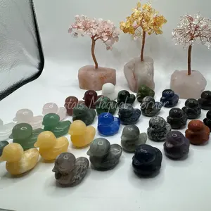 Cute Duck Duckling Carvings ~ Multicolors~ Ornaments~  Decor crystal magic
