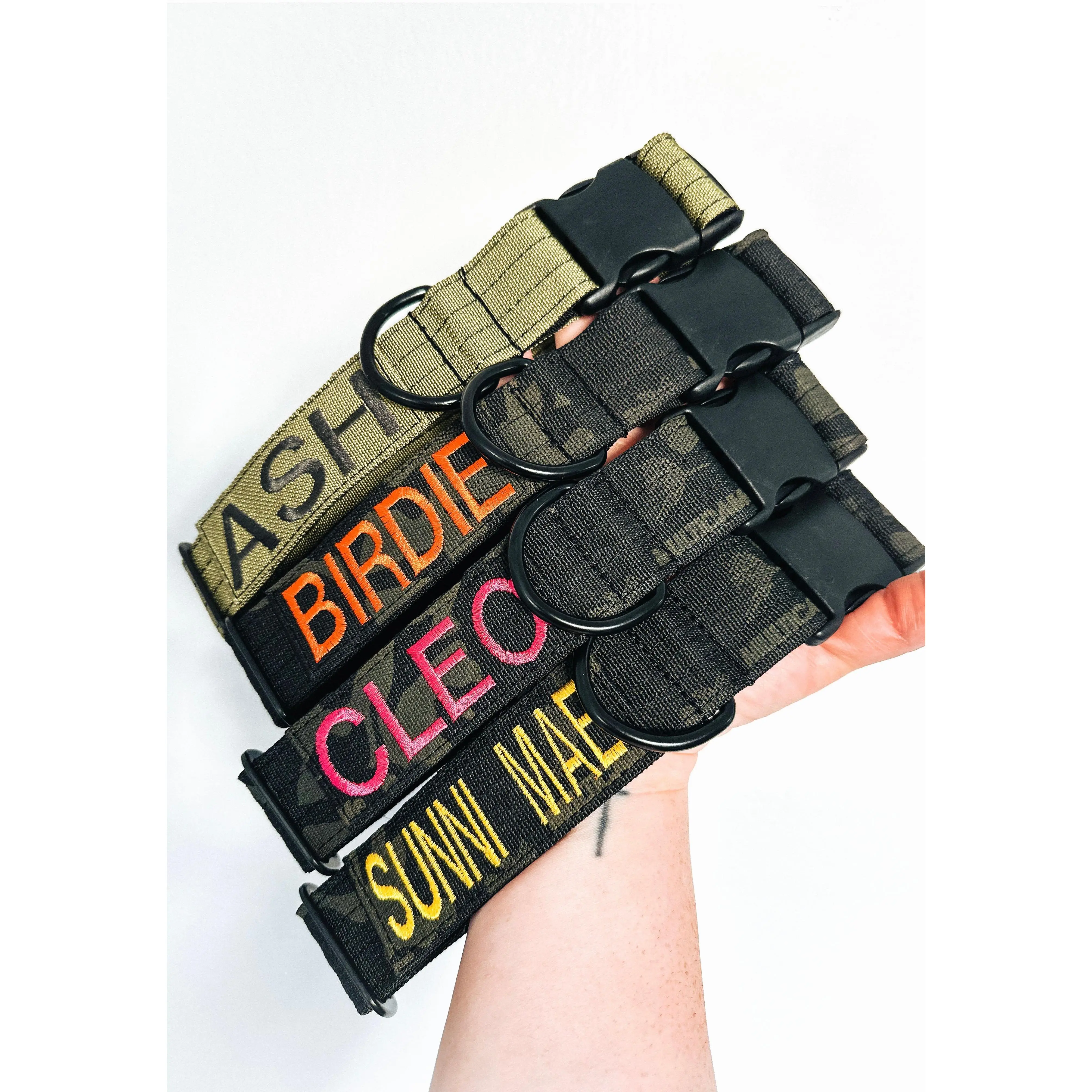 Personalized Military Collar