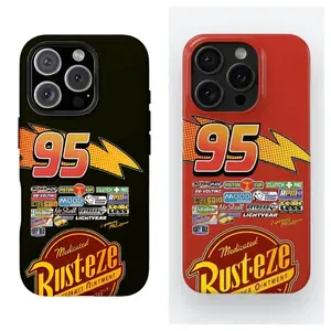 LIGHTNING MCQUEEN SPECIAL EDITION CARS PHONE CASE For Samsung iPhone 14 15 16 17 HALLOWEEN/Christmas Gifts, iPhone Case Halloween Christmas Gifts Cover Protection Protective