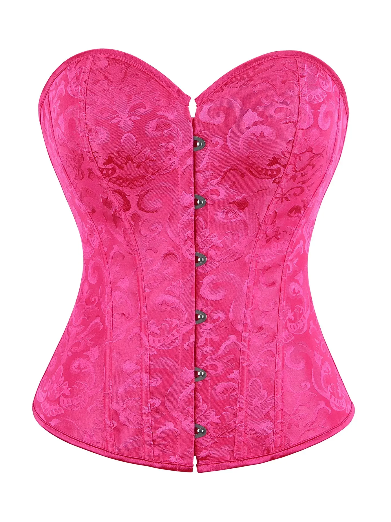 Women's Fashion Court Style Bodycon Bralette, Classic Back Tie Front Buckle Corset, Corset Shaper, Shapewear, Tummy Control Shaping, Waist Cinching Slim Fit, Perfect for Weddings, Parties, Daily Wear, Underwear