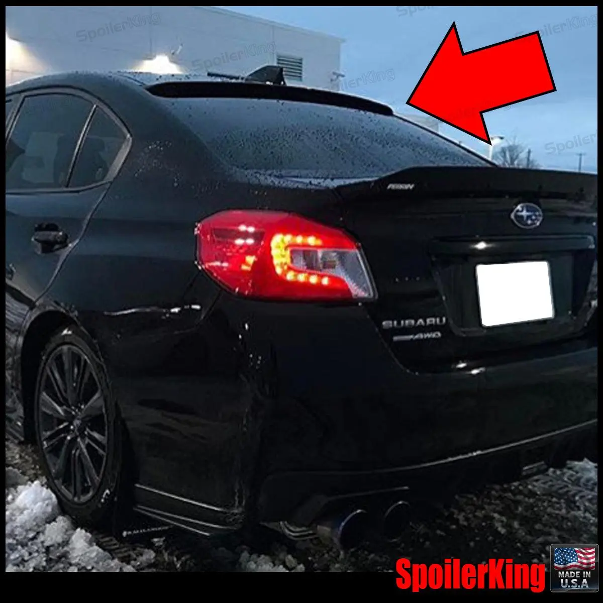 Subaru WRX STI 2015-2021 Rear Window Roof Spoiler (284R)