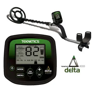 212 MAIN Teknetics Delta 4000 Metal Detector - Adjustable Arm, All-Metal Detection, Consistent ID Feature