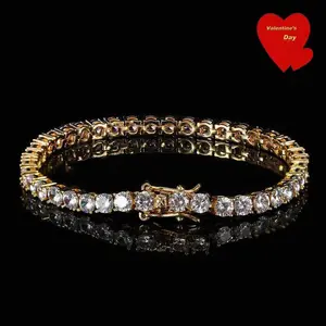UJ 3/4/5/6mm Tennis Bracelet For Men & Women Gems Jewelry Elegant Glam Style Fashion