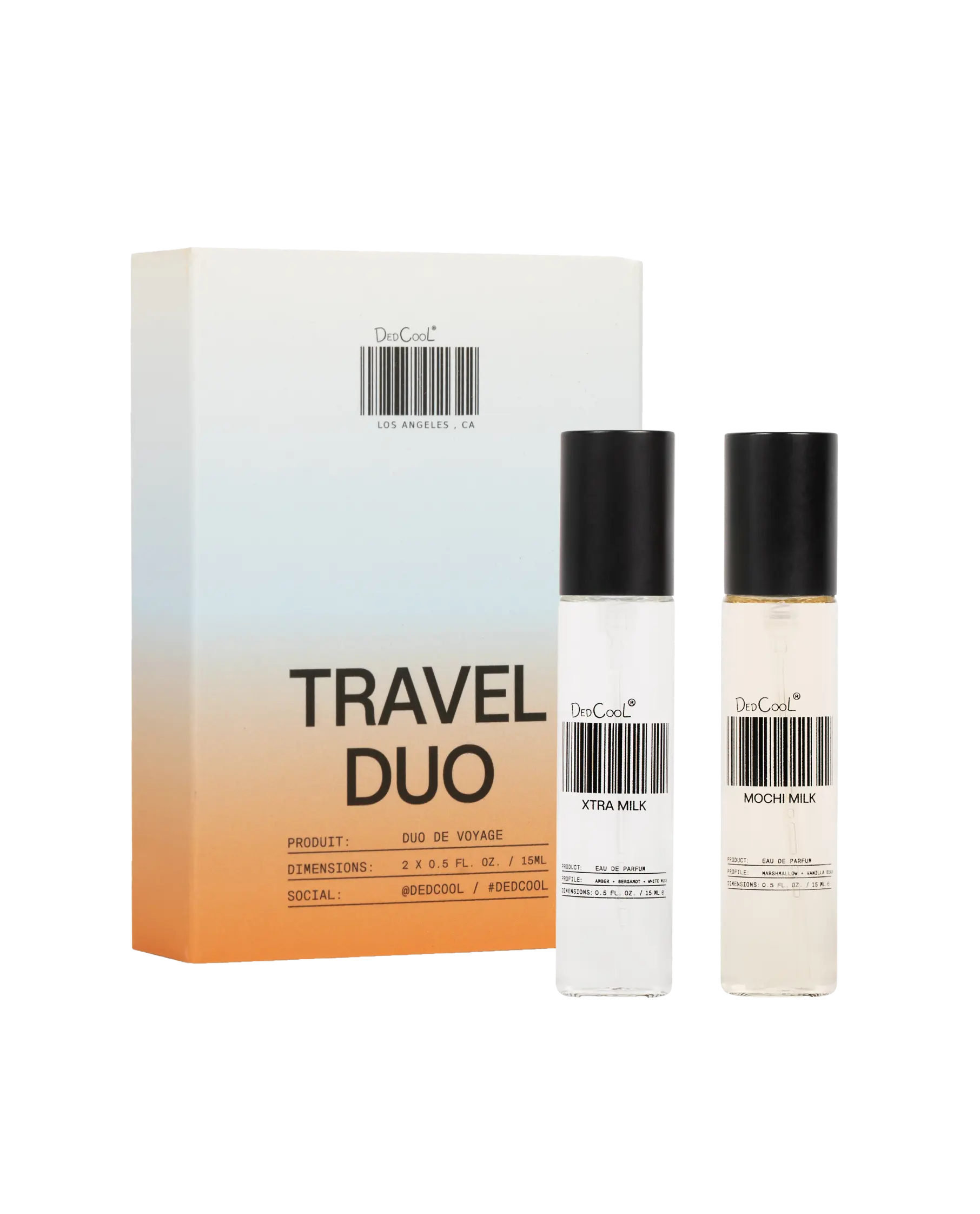 Travel Spray Duo Xtra Milk + Mochi Milk