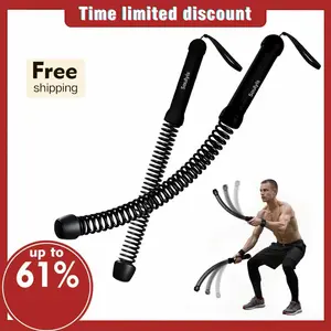 Soulyis Cordless Battle Ropes for Home Gym - Cordless Training Rope Fitness Equipment for Men & Women, Weighted Workout Ropes for HIIT, No-Jump Full-Body Exercise,  Ideal for Fitness Enthusiasts Workout Equipment Training Equipment & Festival Gift