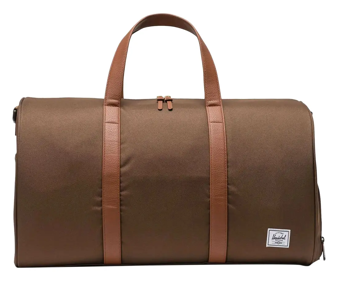 Herschel Supply Co. Novel Duffle Bag - Unisex Polyester Weekender with Signature Shoe Compartment, Carry On Backpacks for Travel & Gym