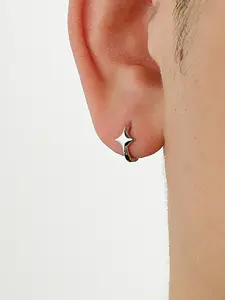 Fashion Starburst Mini Hoop Earrings, Unique Star Shape, Simple Versatile Unisex Daily Party Fashionable Jewelry, All Seasons Wear, Stylish Design for Men and Women