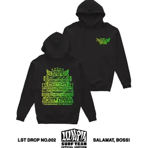 Jeepney No.01 Hoodie - Black by Lumpia Surf Team
