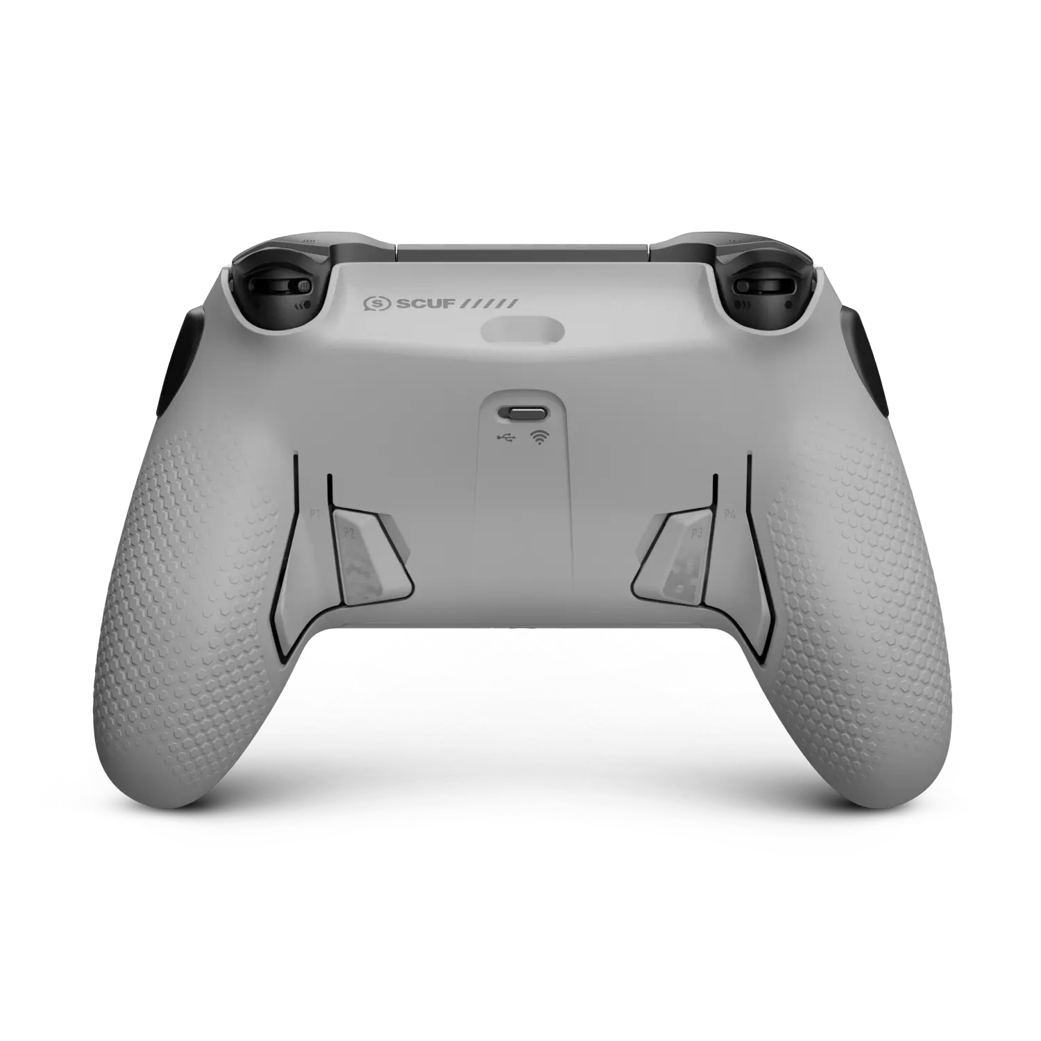 SCUF Envision Pro V2 Hall Effect Controller (White & Black) - 4 Customizable Rear Paddles, Hall Effect Thumbsticks, 5 Programmable G-Keys, Scuf Controller