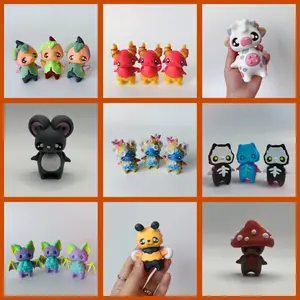 Pixie Creatures - Mystical Desk Buddies - 3D Printed Articulating Figure