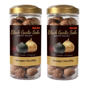 Fermented Black Garlic Bulbs, Naturally Aged Black Garlic, Non-GMO Gluten-Free Healthy Snack for Cooking & Daily Wellness canned bread blood pressure control