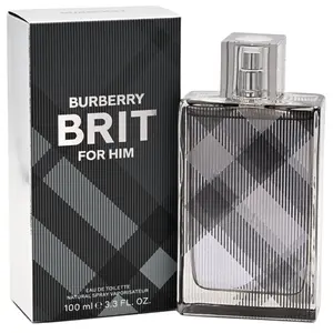 BURBERRY BRIT for Men Cologne edt 3.3 oz / 3.4 oz New in Box Sealed BURBERRY BRIT for Men Cologne edt 3.3 oz / 3.4 oz New in Box Sealed
