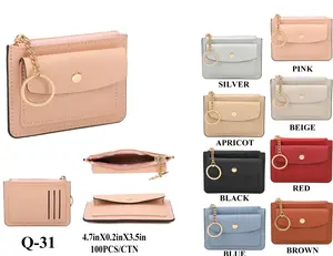 Mini wallet card holder Q-31（Available in multiple colors）