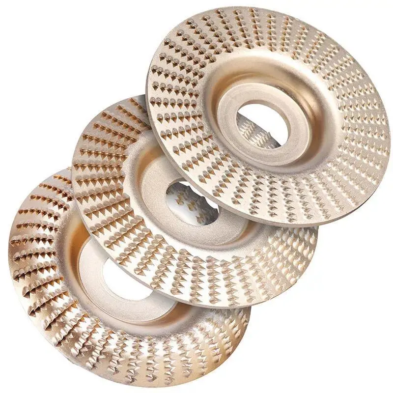 3Pcs 4Inch Grinding Wheels - Abrasive Accessories for Power Grinders, Ideal for Wood Carving, Sanding Father's Day