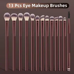 Makeup Brushes Kits, Cosmetic Brush Set, 13pcs/set Eye Makeup Brush with Soft Bristles, Professional Makeup Tool for Eyeshadow, Eyeliner & Smokey Eyes