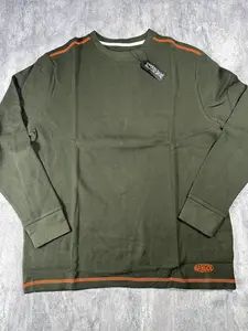 Kangol Green Thermal Long Sleeve Shirt