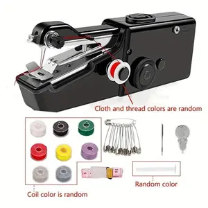 Wireless Handheld Mini Sewing Machine, Portable Electric Sewing Tool Kit, Father's Day Gift, Home Sewing Set, Multifunctional Home Sewing (no Battery Included)
