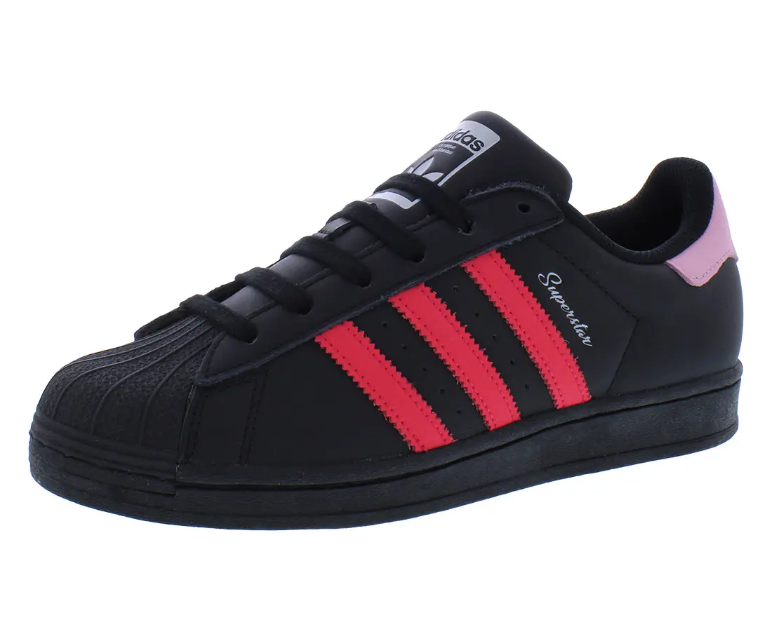 Adidas Superstar Women's Classic Low-Top Leather Athletic Sneaker, Shell-Toe Casual Fashion Trainer Footwear, Sports Shoes