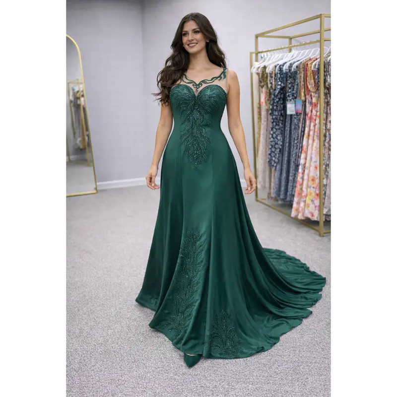emerald green prom dress with trail - TikTok Shop emerald green prom dress with trail - TikTok Shop