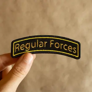 Regular Forces Embroidered Velcro Morale Patch