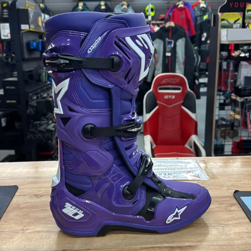 Tech 10 Boots - Purple/Black