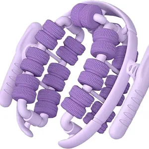 Portable Peel Massage Roller, Relief Roller, Leg Massager for Travel and Home Use, No Installation Muscle Relaxation Tool for Fitness Recovery, Relaxation Aid