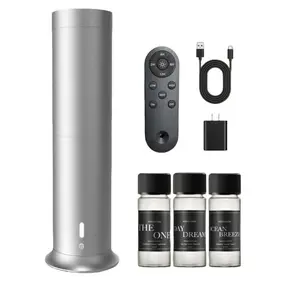 1000 Sq Ft Hotel Scent Set - 3x20ml Aromatherapy Oils, Eco-Friendly Luxury Home Fragrance for Bedroom Spa, Ideal Mothers Day Gift for Women with Diffuser