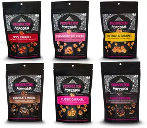 Prospector Popcorn Gourmet Sampler — 6 Pack Prospector Popcorn Gourmet Sampler — 6 Pack