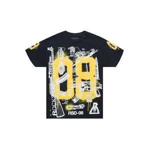 Nesta 2.0 Black Oversized Graphic T-Shirt